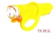 ART.FA 30 G Fanale in silicone giallo ALIEN  anteriore con 1 super led bianco(batt.incl.)